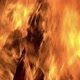 Bonfire with Huge Golden Flames - VideoHive Item for Sale