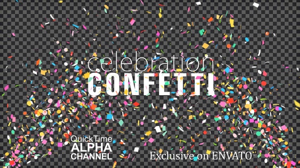 4K Celebration Explosion Confetti 