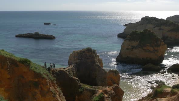 The rocky ocean shore alt