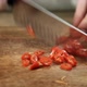 Chef Hands Cutting Red Hot Chili Pepper - VideoHive Item for Sale