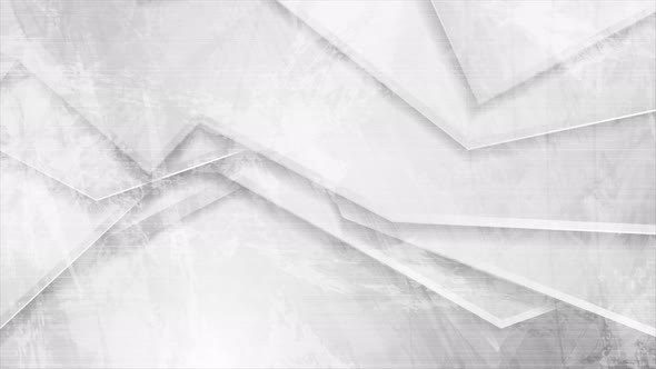 White Grunge Material Abstract Shapes