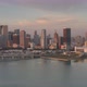 Downtown Miami By Air at sunrise - VideoHive Item for Sale