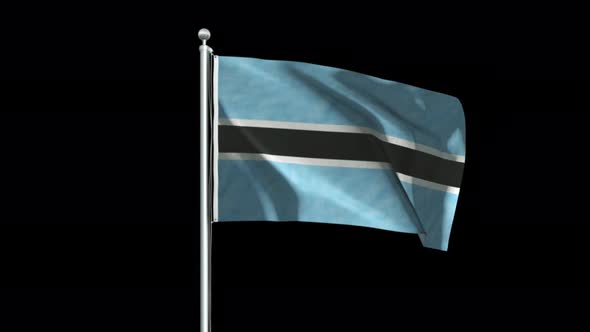 Botswana Flag Big