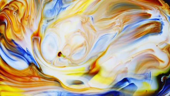 Abstract Colorful Food Paint Diffusion Spread 013 alt