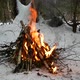 Winter Bonfire - VideoHive Item for Sale