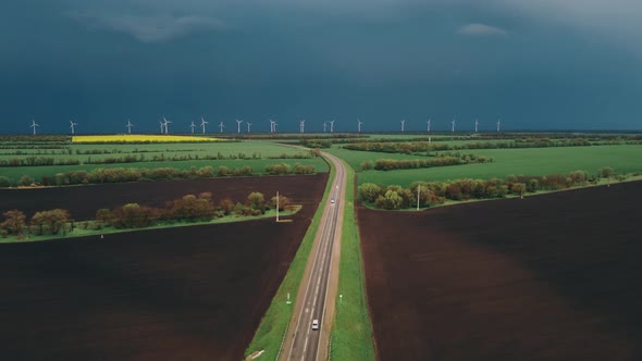 Wind Turbines on the Horizon