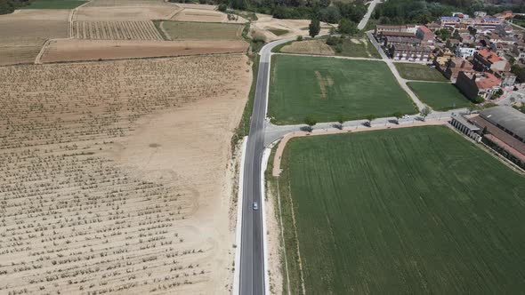 lonely road in Spain alt