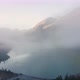 Aerial View Mountain Altai Lake with Clouds - VideoHive Item for Sale