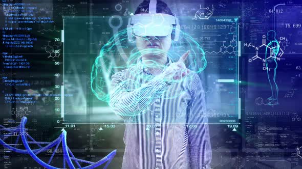 Vr Medical Intelligence Medical Brain Gene Virtual Reality Medicine Research alt