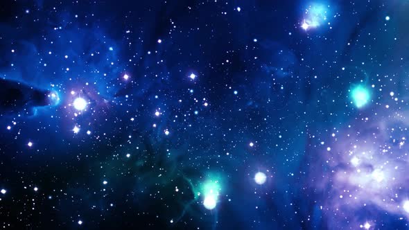Abstract Space Galaxy Motion Background 4K alt