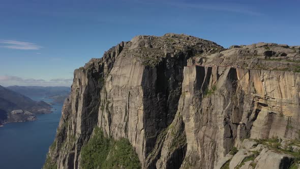Pulpit Rock Preikestolen Beautiful Nature Norway alt