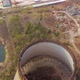 Flying Over the Cooling Tower Near Chernobyl NPP. - VideoHive Item for Sale
