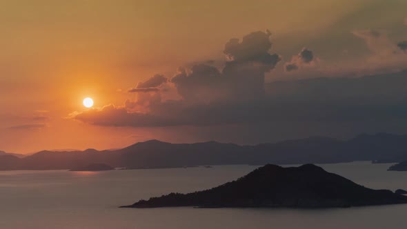 Mediterranean Sunset Timelapse 