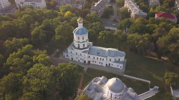 Collegium Medieval Building First Higher Religious Educational Institution in Chernihiv, Ukraine