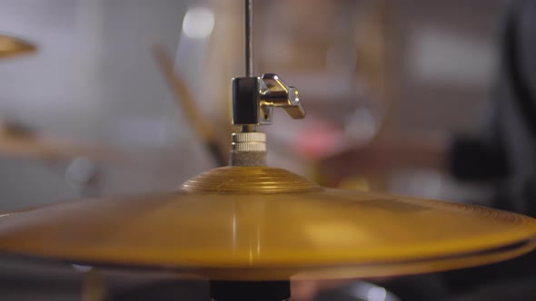 Drum Kit Hi-Hat Close-up alt