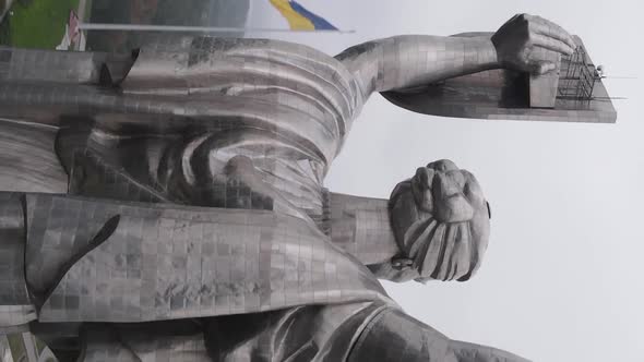 Motherland Monument in Kyiv Ukraine alt