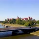 Aerial View of Wawel Castle and Vistula River. Krakow, Poland - VideoHive Item for Sale