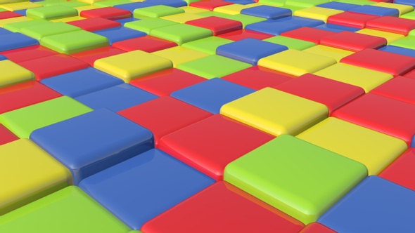 Colorful Blocks Background Version 2