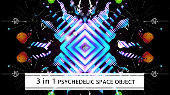 Psychedelic Space Object alt