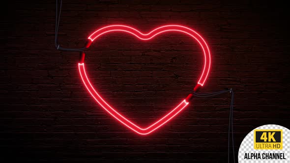Neon Heart Loop