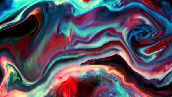 Abstract Colorful Ink Spread Art 207 alt