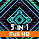Digital Disco Lines VJ Loops - VideoHive Item for Sale