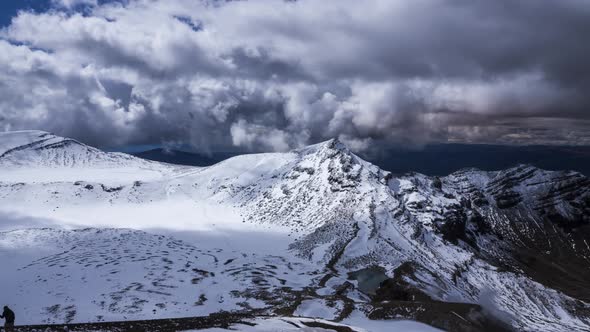 Tongariro dramatic clouds alt