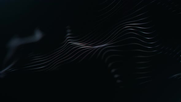 Abstract Line Particles 4K