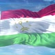 4K 3D Tajikistan Flag 