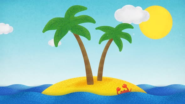 Summer Kids Travel Background, Motion Graphics | VideoHive