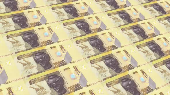 Democratic Republic Of Congo Money / 20000  Congolese Franc 4K alt