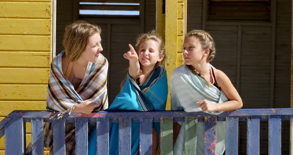 Siblings interacting with each other 4k alt