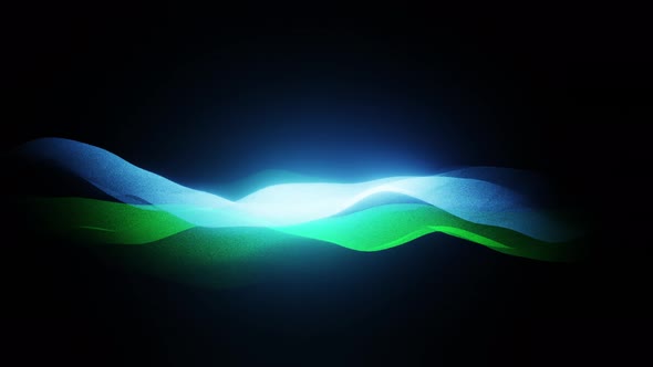 Rotating Gradient Wave Loop by Scream_Blur | VideoHive