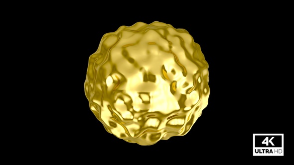 Abstract Gold Nugget V5 alt