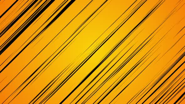 Anime Speed Diagonal Black Lines Orange Background alt