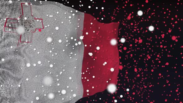 Maltese Flag Particle Animation alt