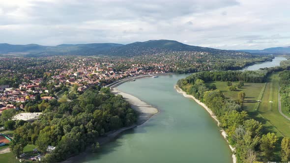 River Danube in Szentendre alt