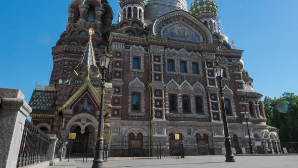 The church of the Savior on Blood in Saint Petersburg.