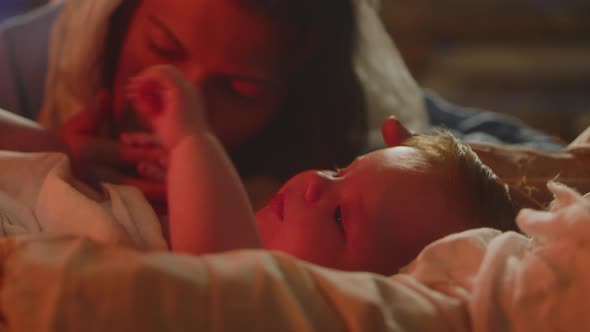 Mother Mary Kissing Baby Jesus alt