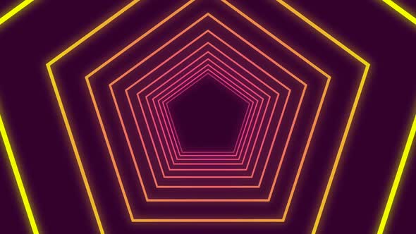 Digital generated video of concentric lines  alt