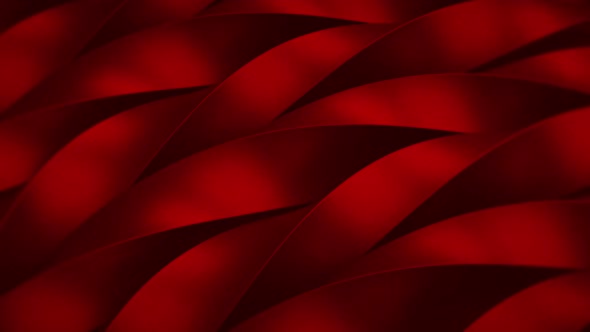 Rotating Abstract Spiral 3d Background Red