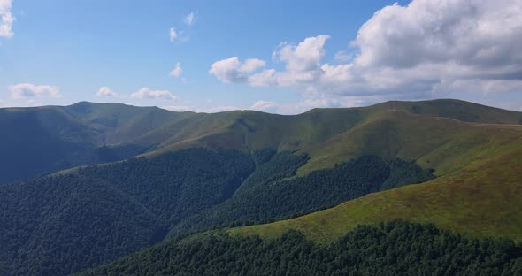 Carpathians   Mountain Range. Western Ukraine