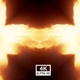 Fire Revealing Background 4K - VideoHive Item for Sale