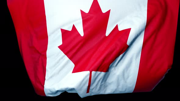 Canada Unfolding Flag