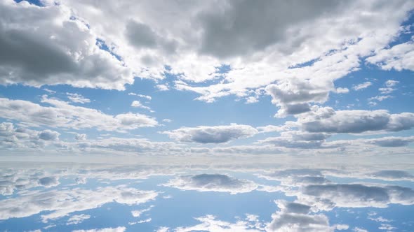 Blue Sky White Clouds alt