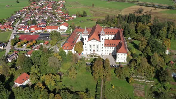 Schlehdorf Abbey, Schlehdorf, Bavaria, Germany alt