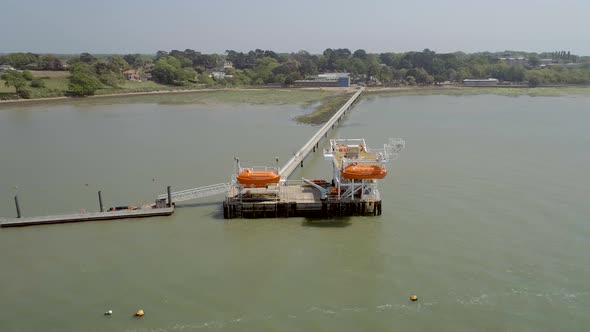 Maritime and Offshore Safety Lifeboat Training Jetty alt