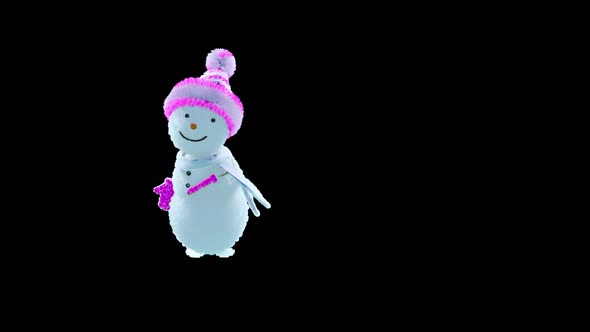 38 Snowman Dancing HD alt