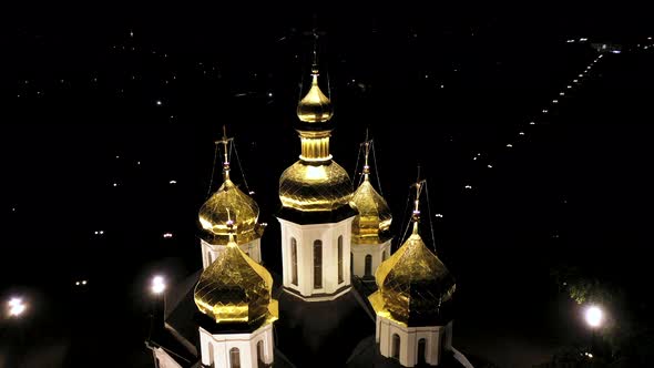 Beautiful Orthodox Church in Chernigov