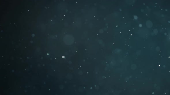 Floating Abstract Particle Bokeh on Dark Background alt